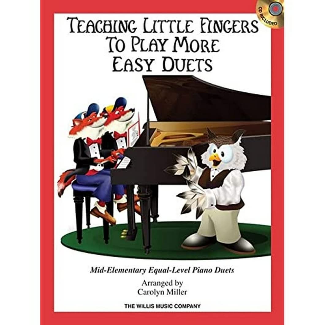 Teaching Little Fingers To Play More Easy Duets Piano Duet Book/Cd book