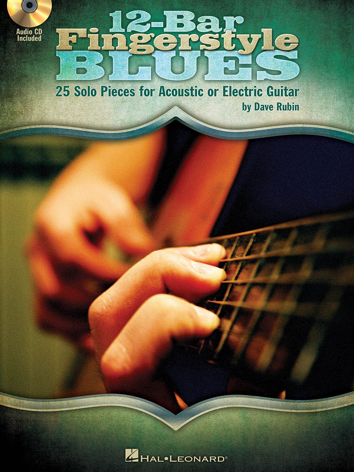 12-Bar Fingerstyle Blues: Noten, CD für Gitarre: 25 Solo Pieces for Acoustic or Electric Guitar Other products