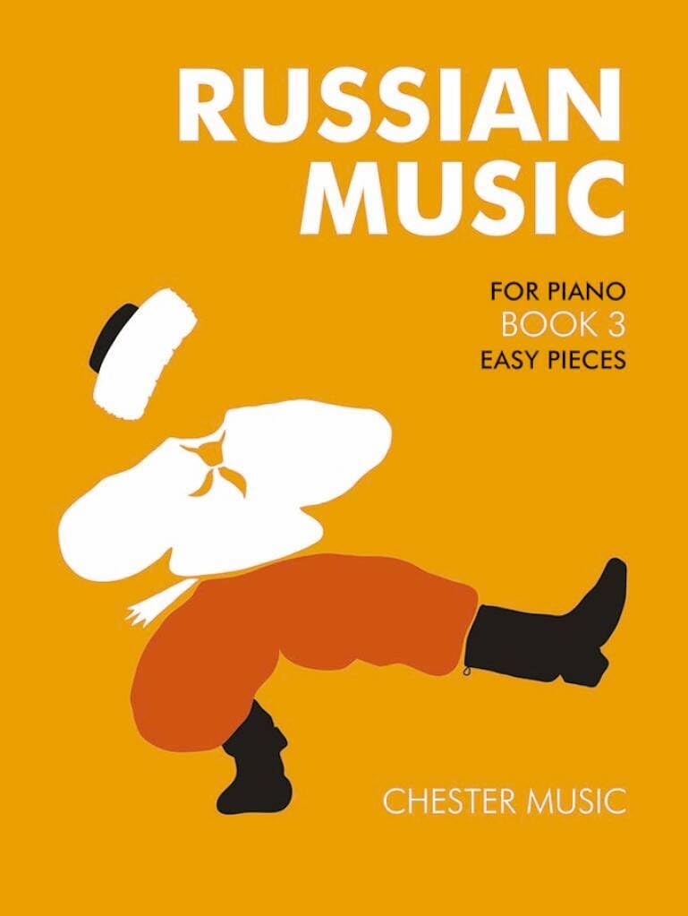 Russian Music Vol.3 (Musique russe pièces niveau intermédiaire-avancé) --- Piano book