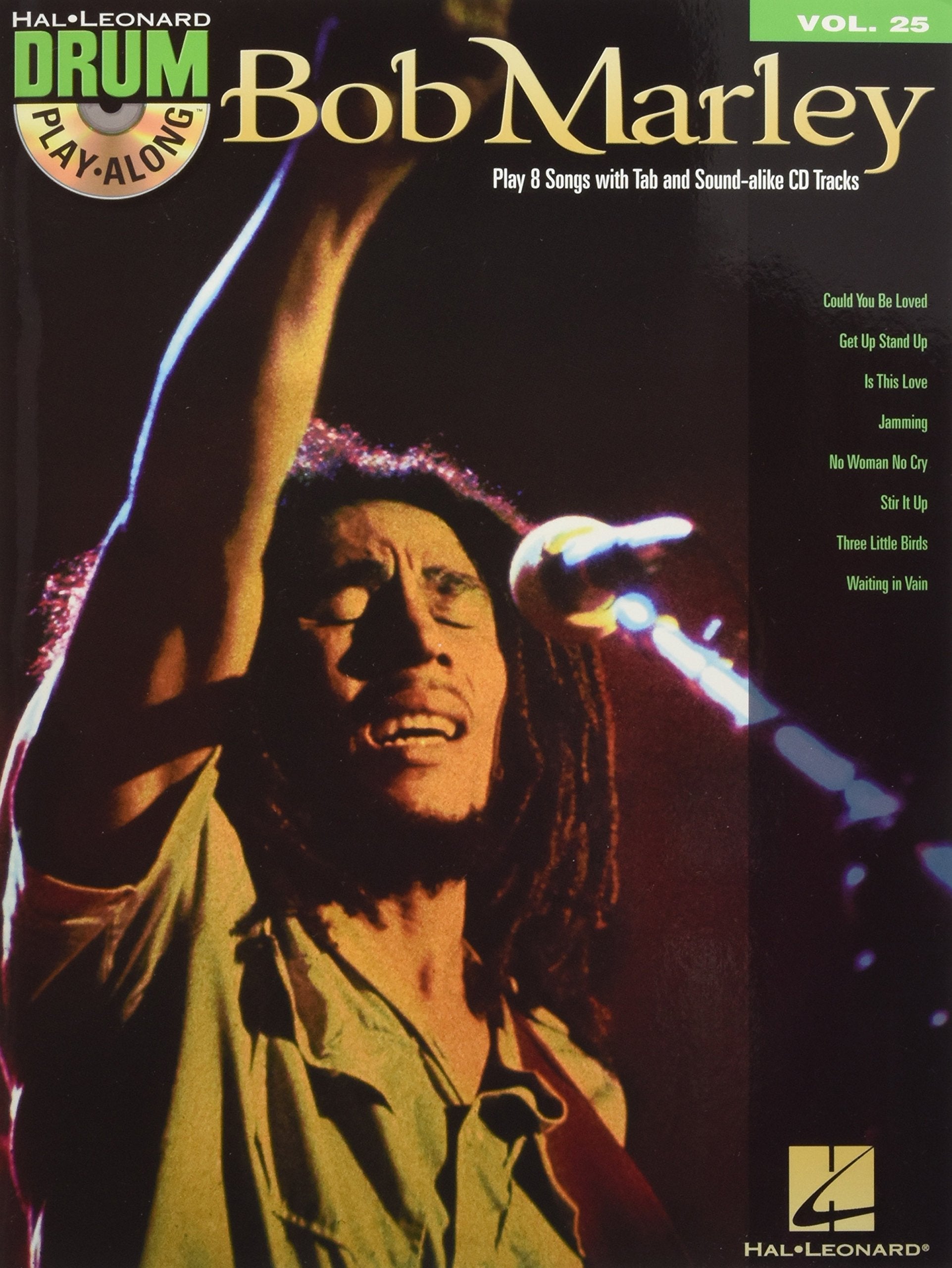 Drum Play-Along Volume 25: Bob Marley: Play-Along, CD für Schlagzeug (Hal Leonard Drum Play-along) Sheet Music