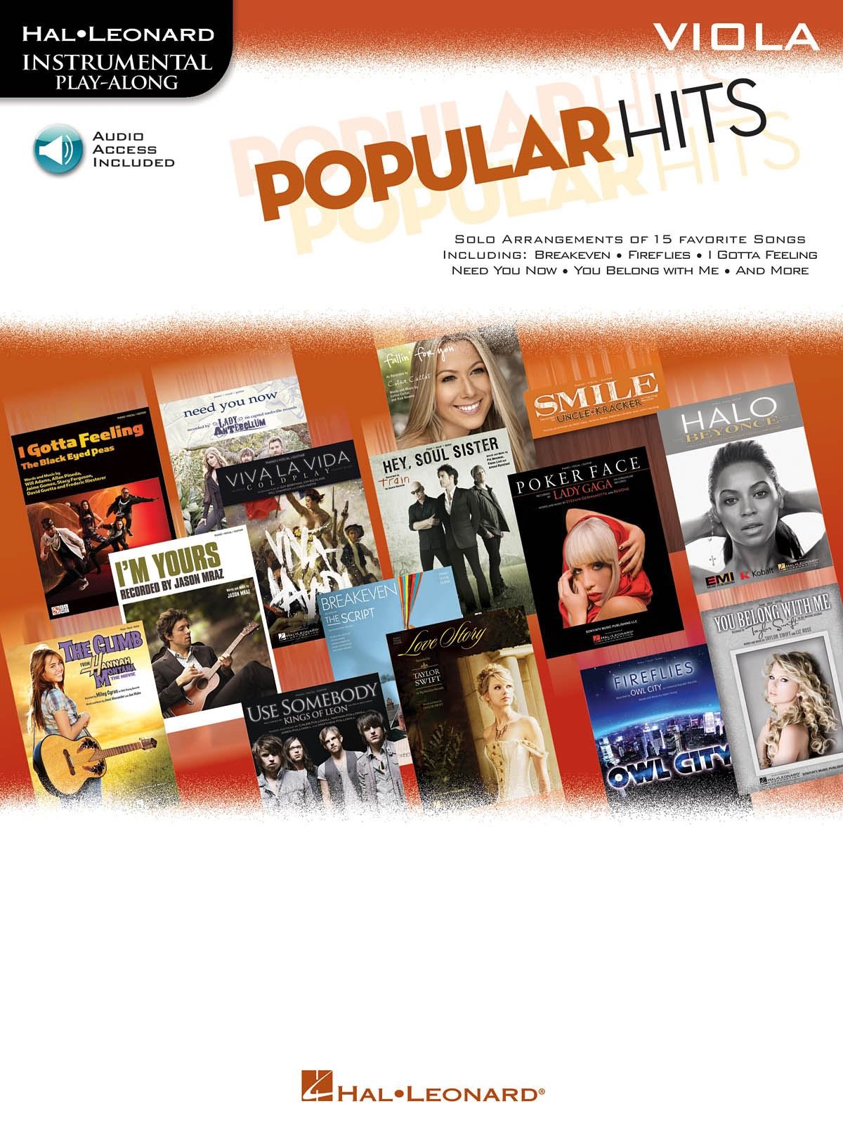 Instrumental Play Along Popular Hits Vla Bk/Cd book