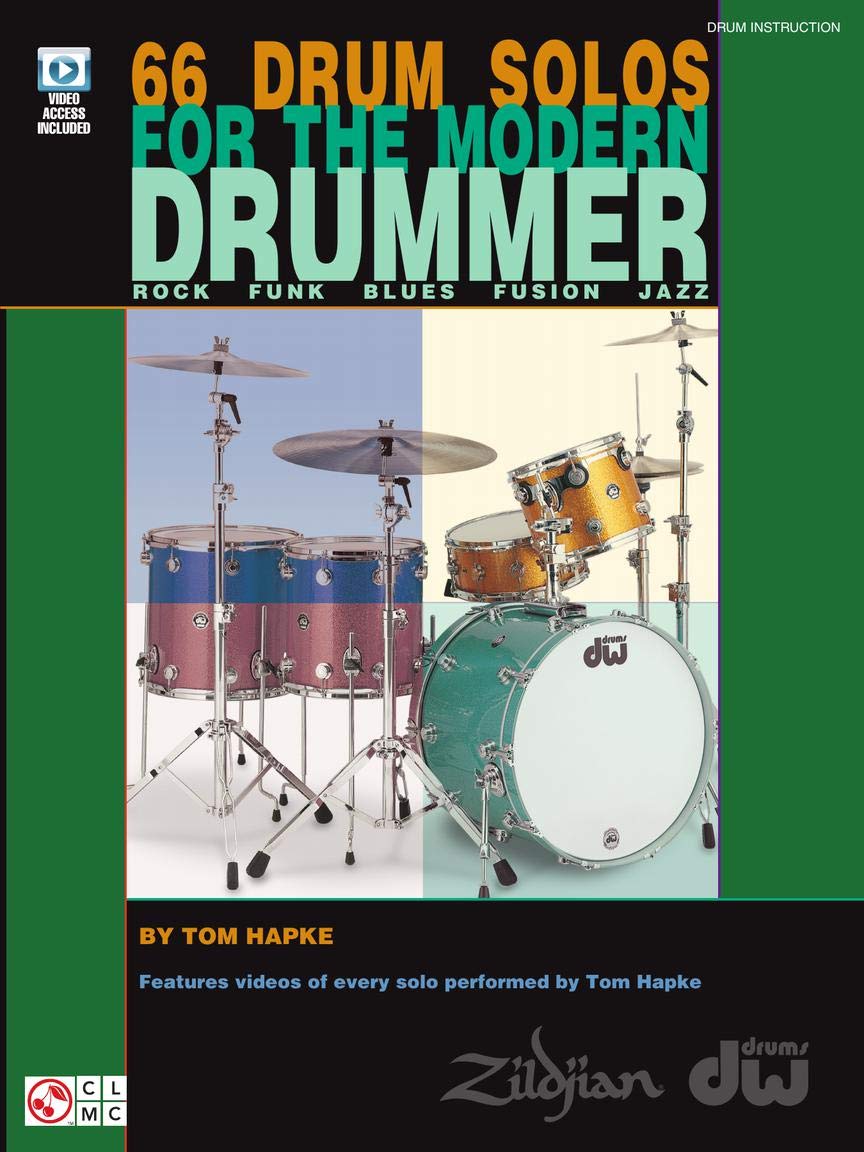66 Drum Solos for the Modern Drummer Rock * Funk * Blues * Fusion * Jazz Book/Online Video Social Sciences