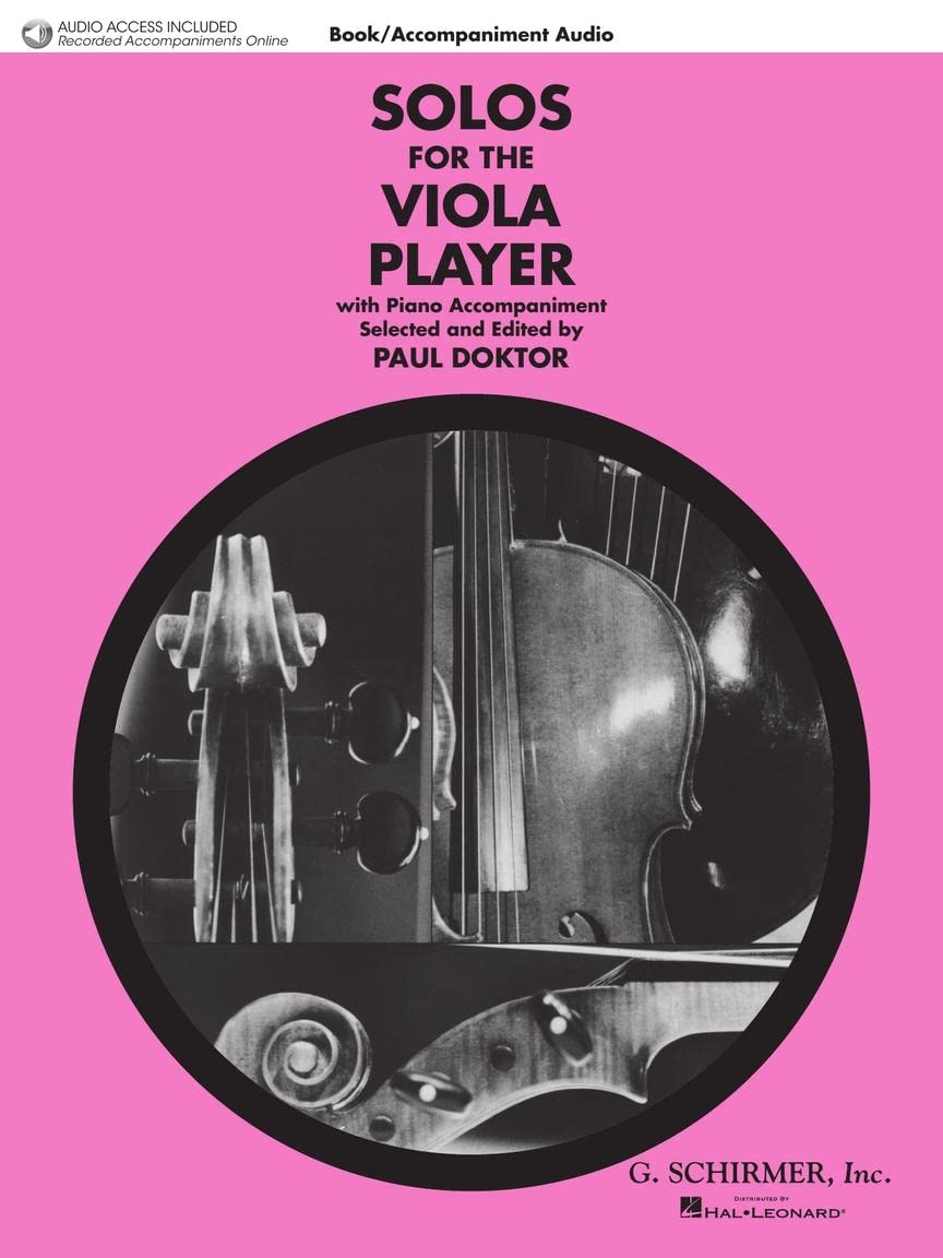 Solos For The Viola Player (Ed Doktor Paul) Vla/Pf Bk/Cd book
