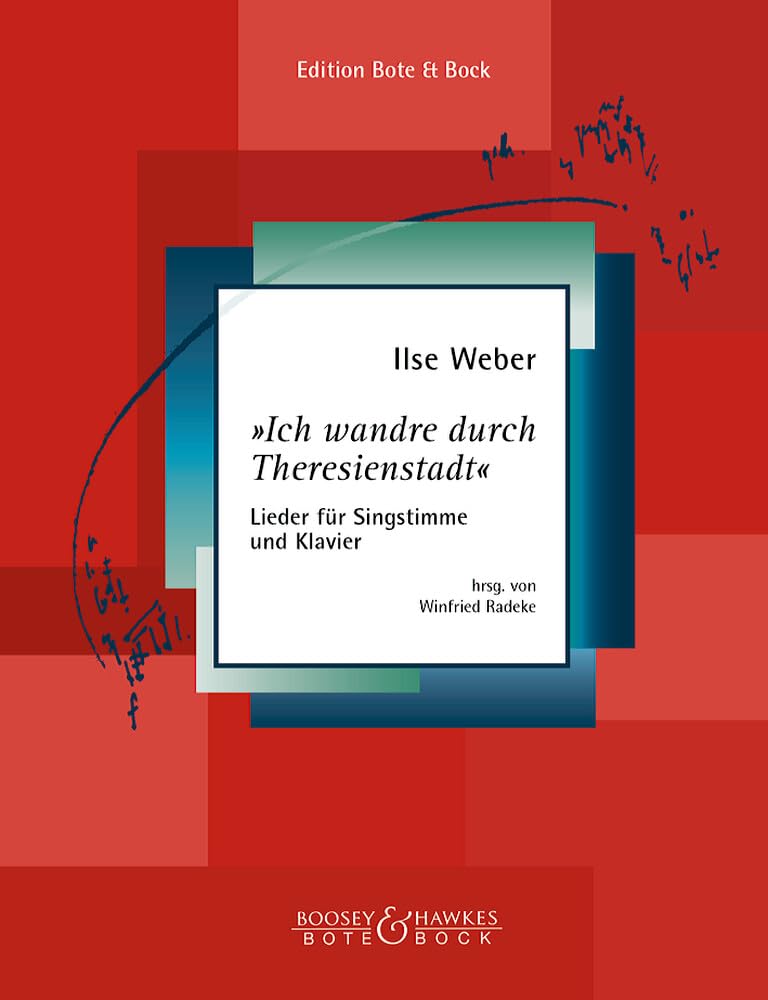 "Ich wandre durch Theresienstadt": Lieder für Singstimme und Klavier. Singstimme und Klavier. Sheet Music