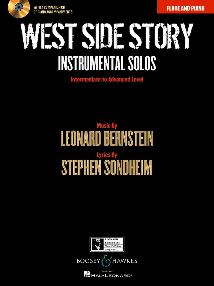 West Side Story: Instrumental Solos. flute and piano. book