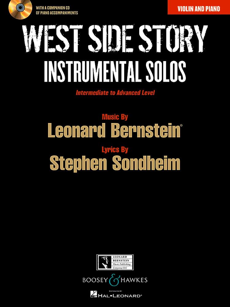 West Side Story: Instrumental Solos. Violine und Klavier. Sheet Music