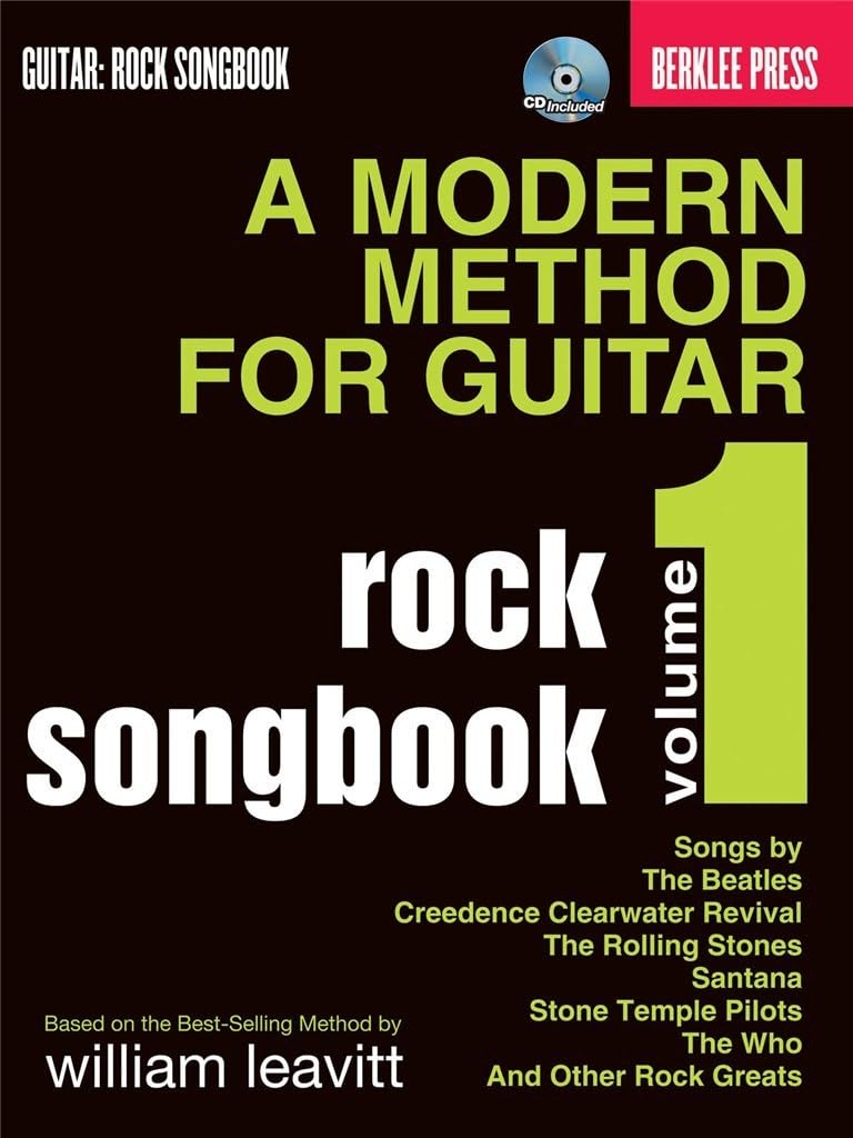 A Modern Method for Guitar Rock Songbook, Volume 1 Sheet Music