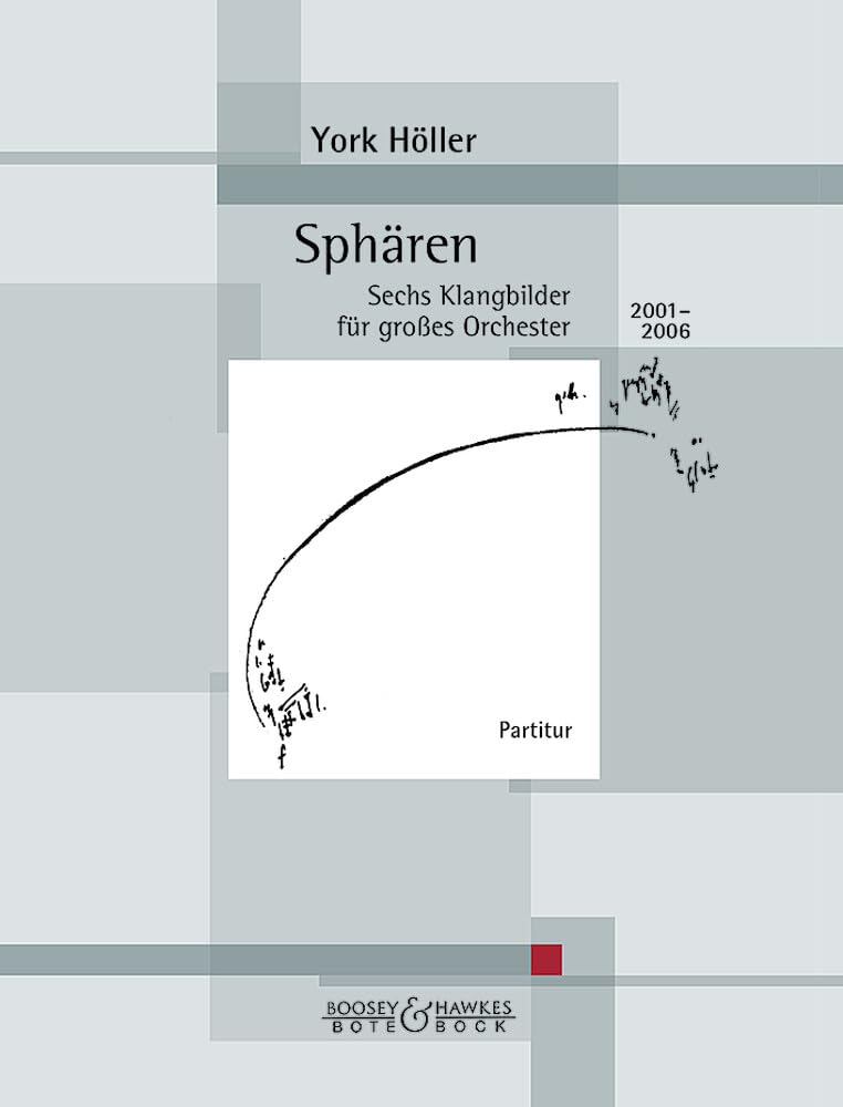 Sphären: Sechs Klangbilder für großes Orchester. large orchestra. Partition d'étude. book