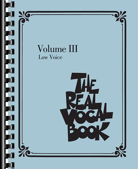 The Real Vocal Book: Low Voice (3) Sheet Music