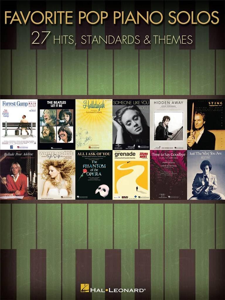 Favorite Pop Piano Solos book