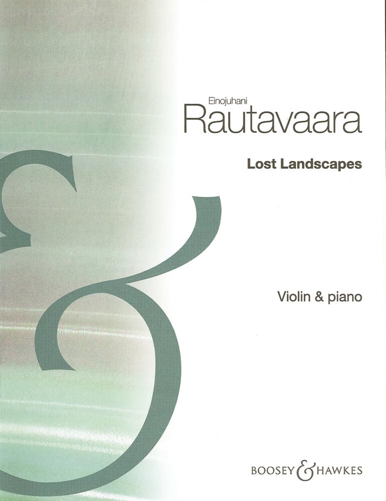 Verlorene Landschaften: Violine und Klavier. Sheet Music