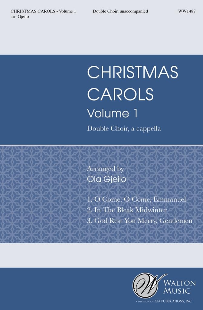 Christmas Carols Volume 1. Gemischter Chor A cappella. Chorpartitur book
