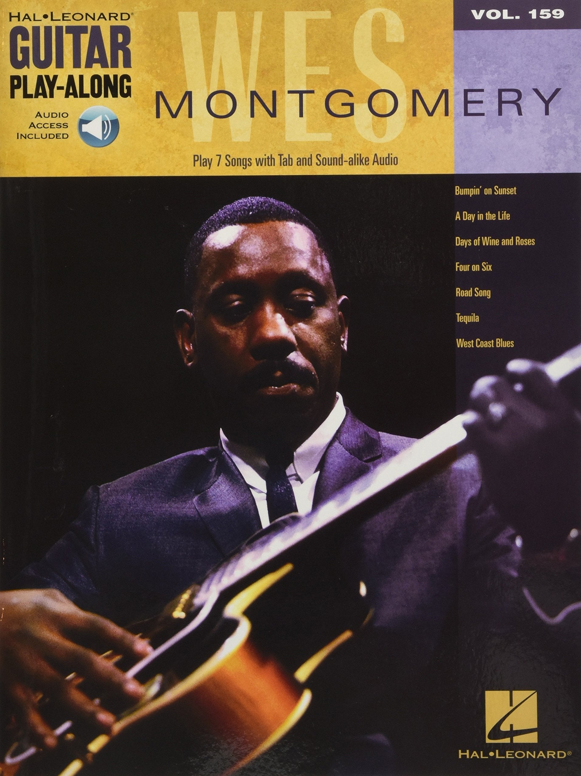 Guitar Play-Along Volume 159: Wes Montgomery (Book/Online Audio) (Guitar Play-along, 159) Sheet Music