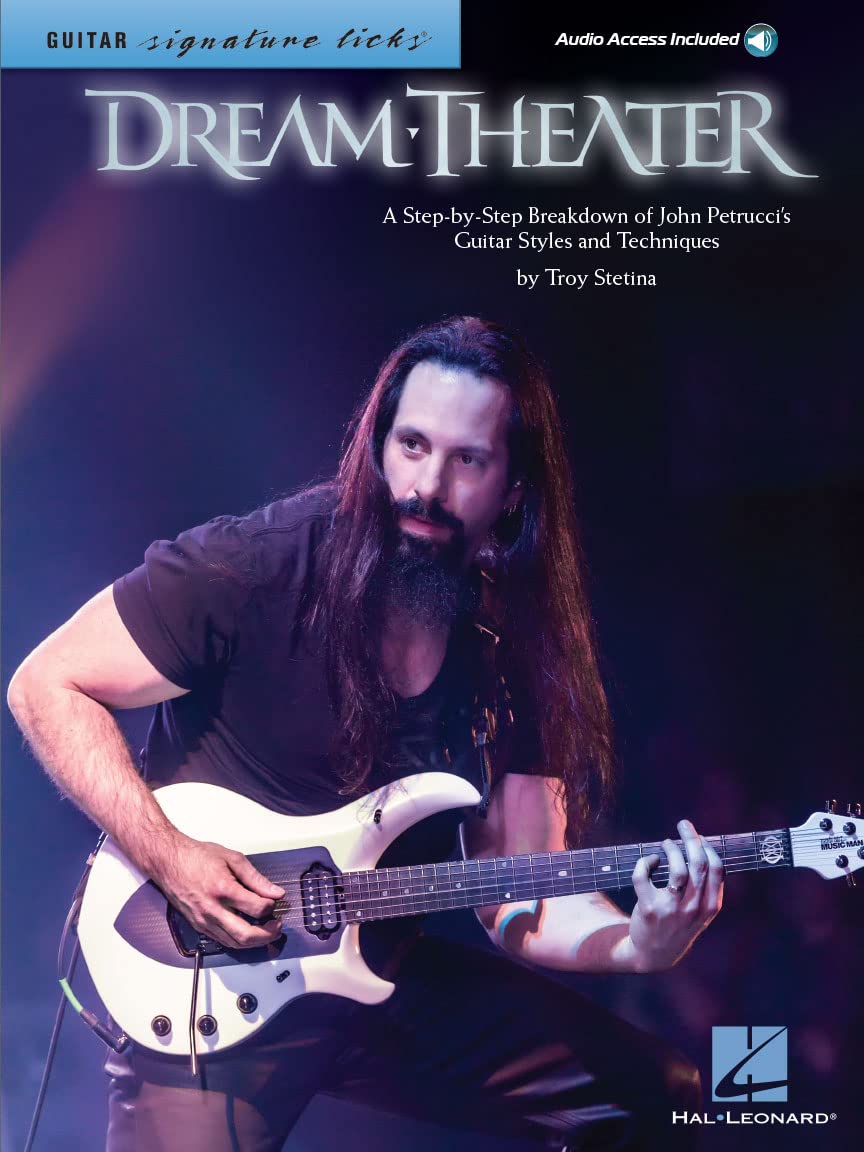 Dream Theater: A Step-by-Step Breakdown of John Petrucci's Guitar Styles and Techniques, book