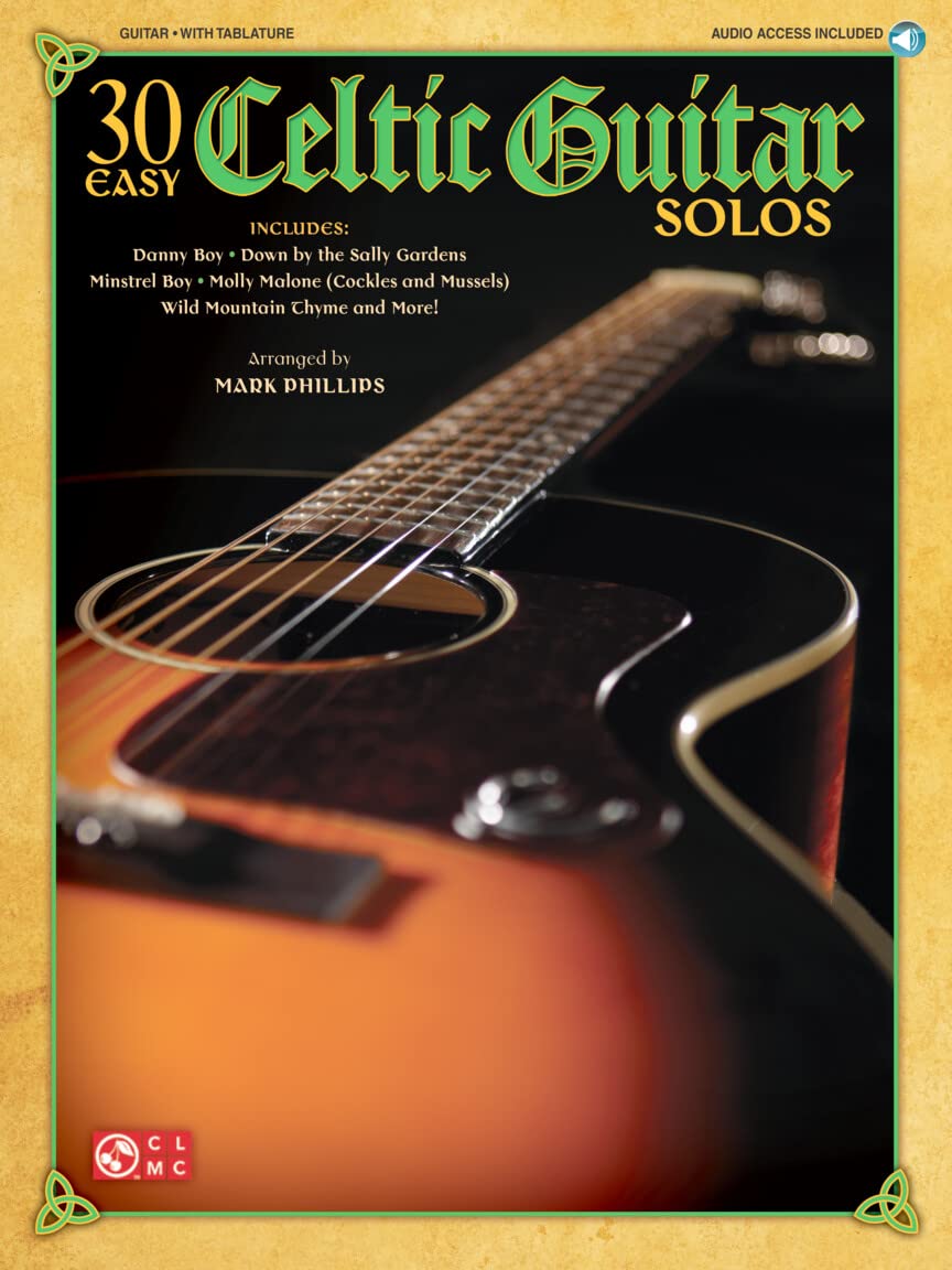 30 Easy Celtic Guitar Solos. Comprend Enregistrement(s) en ligne book