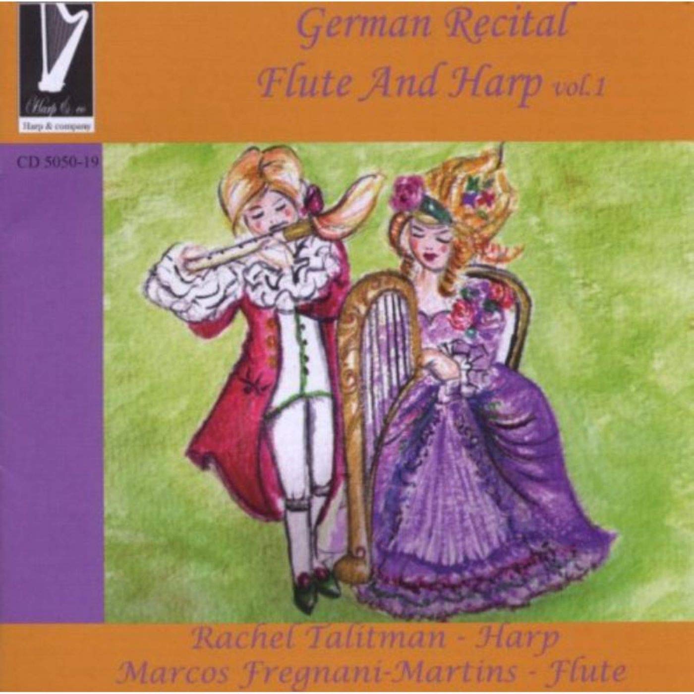 Récital Allemand pour Flûte & Harpe Vol.1 cd