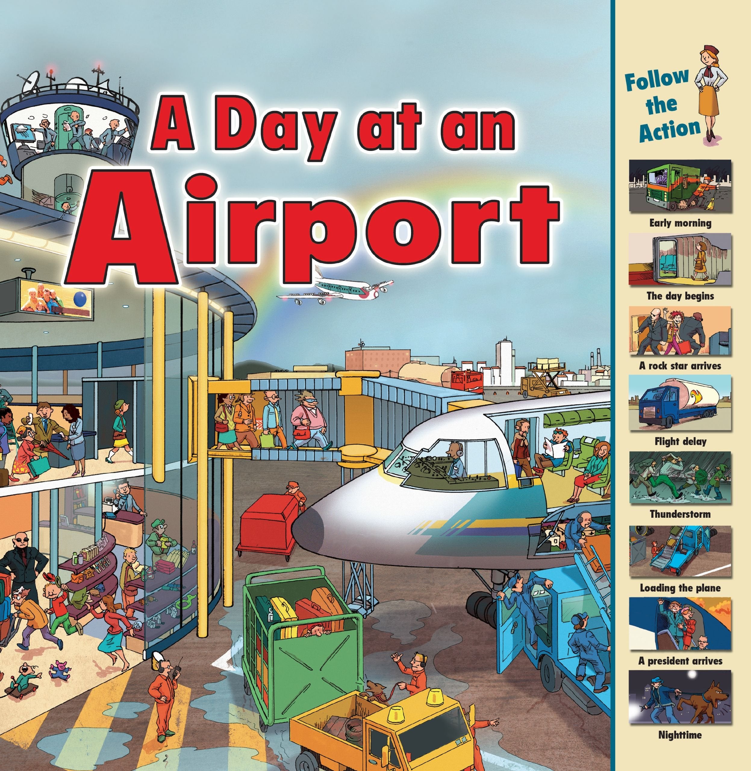 A Day at an Airport (Time Goes by) Learning & Reference