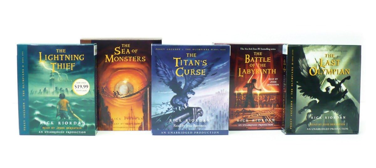 Percy Jackson and the Olympians Books 1-5 CD Collection: The Last Olympian / the Sea of Monsters / the Titan's Curse / the Battle of the Labyrinth / the Lightning Thief Non-fiction