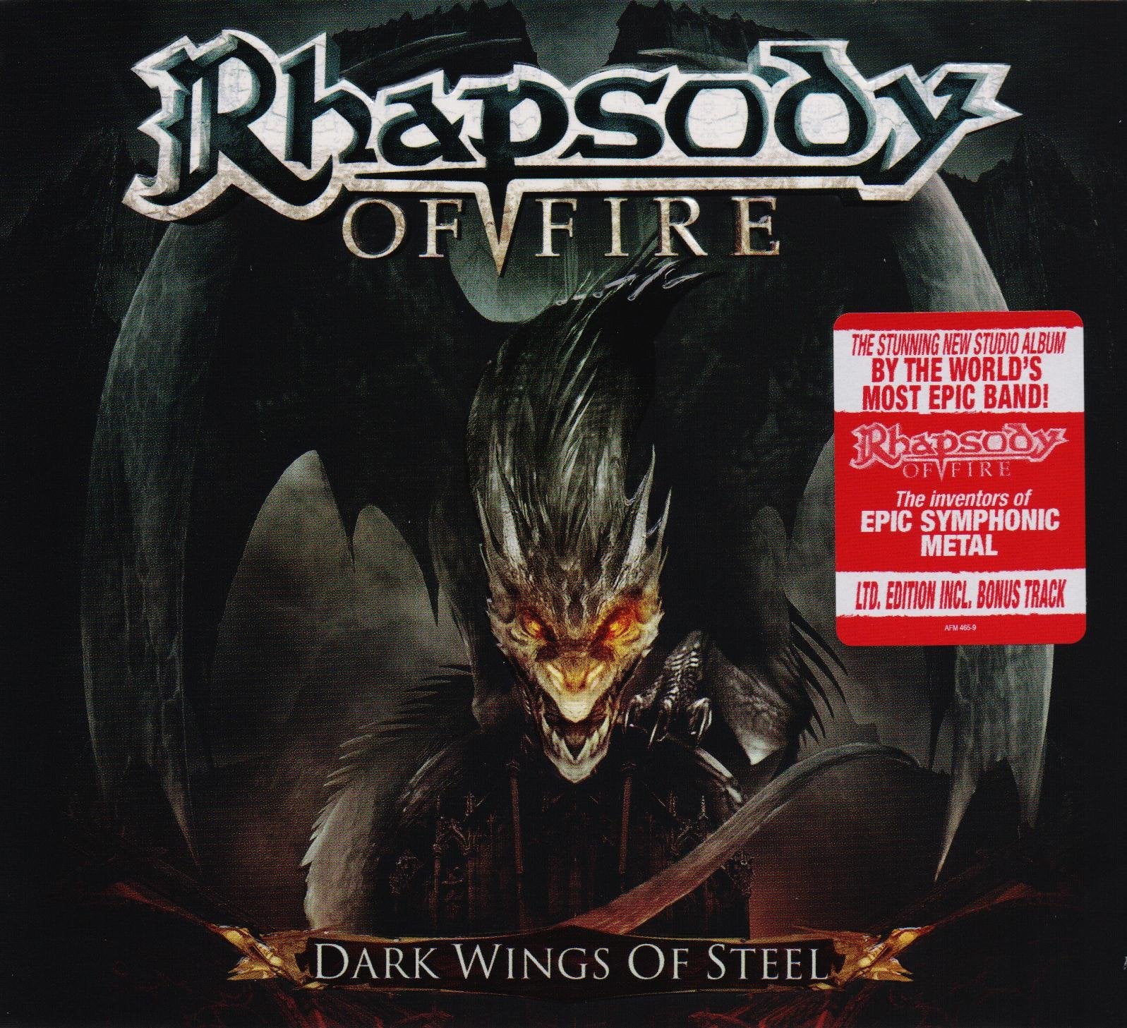 Dark Wings of Steel (LTD. Digipak) Metal & Hardrock