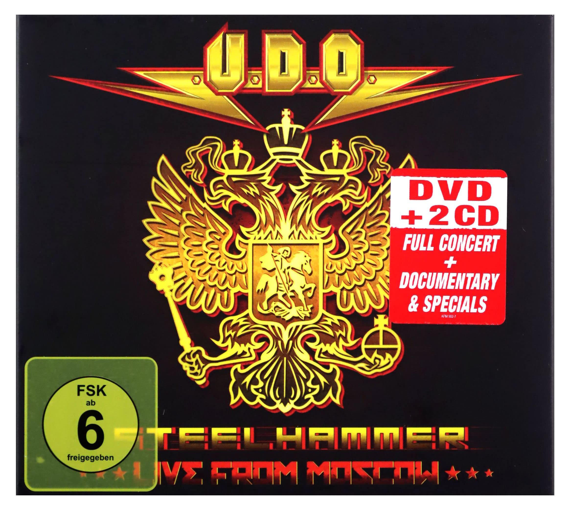 Steelhammer - Live from Moscow (Dvd+2cd Digipak) Metal & Hardrock