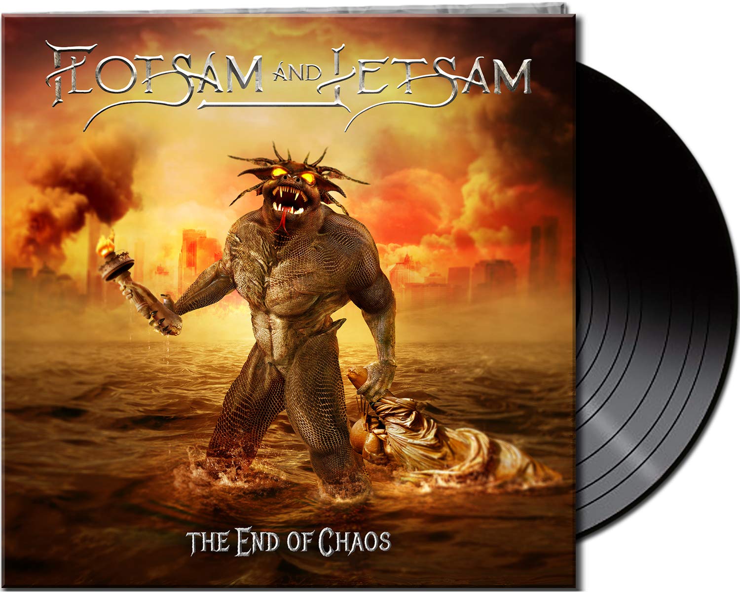 THE END OF CHAOS (GTF. BLACK VINYL) Metal & Hardrock
