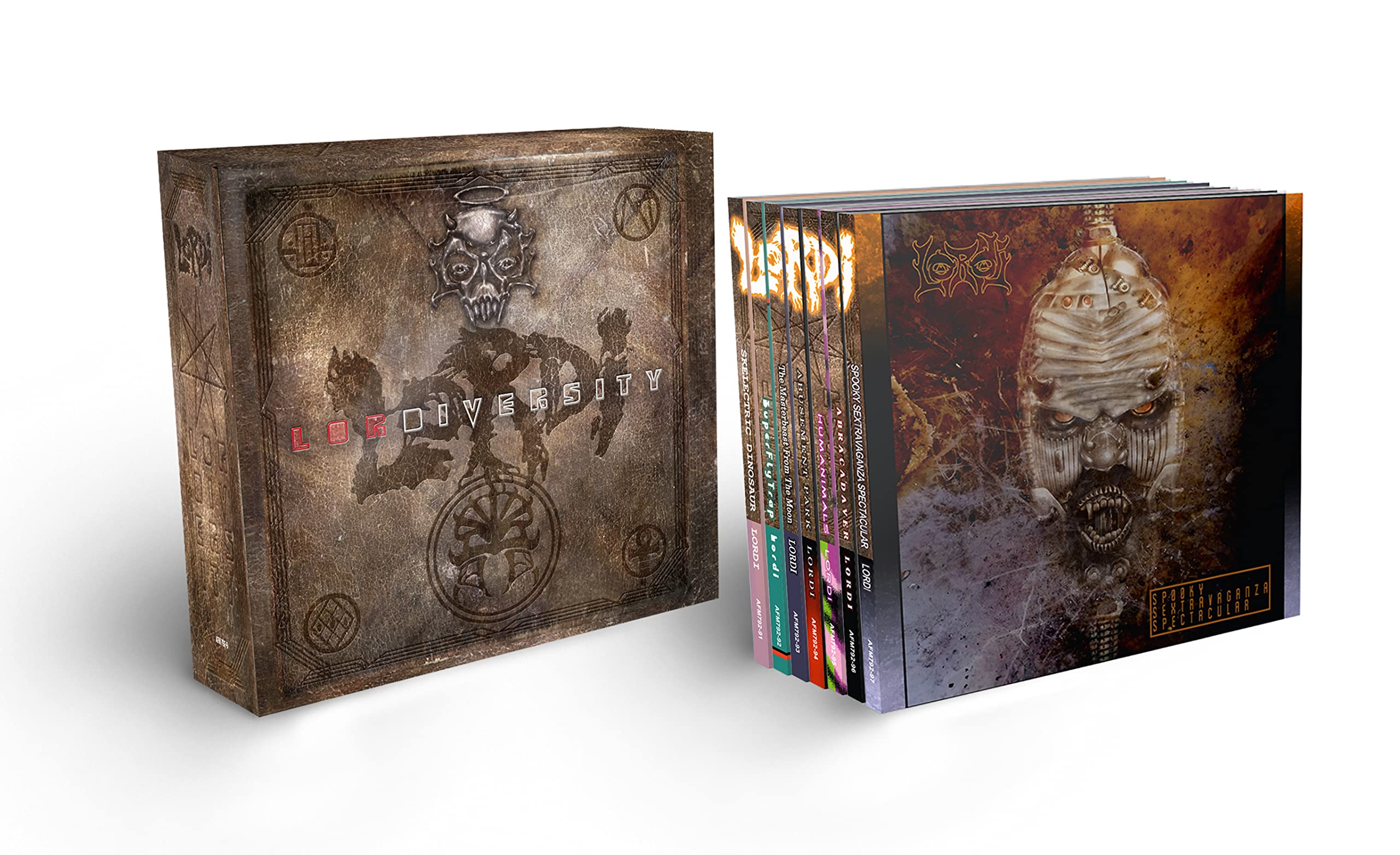 Lordiversity (7 Digisleeves in Hardcover Slipcase) Metal & Hardrock