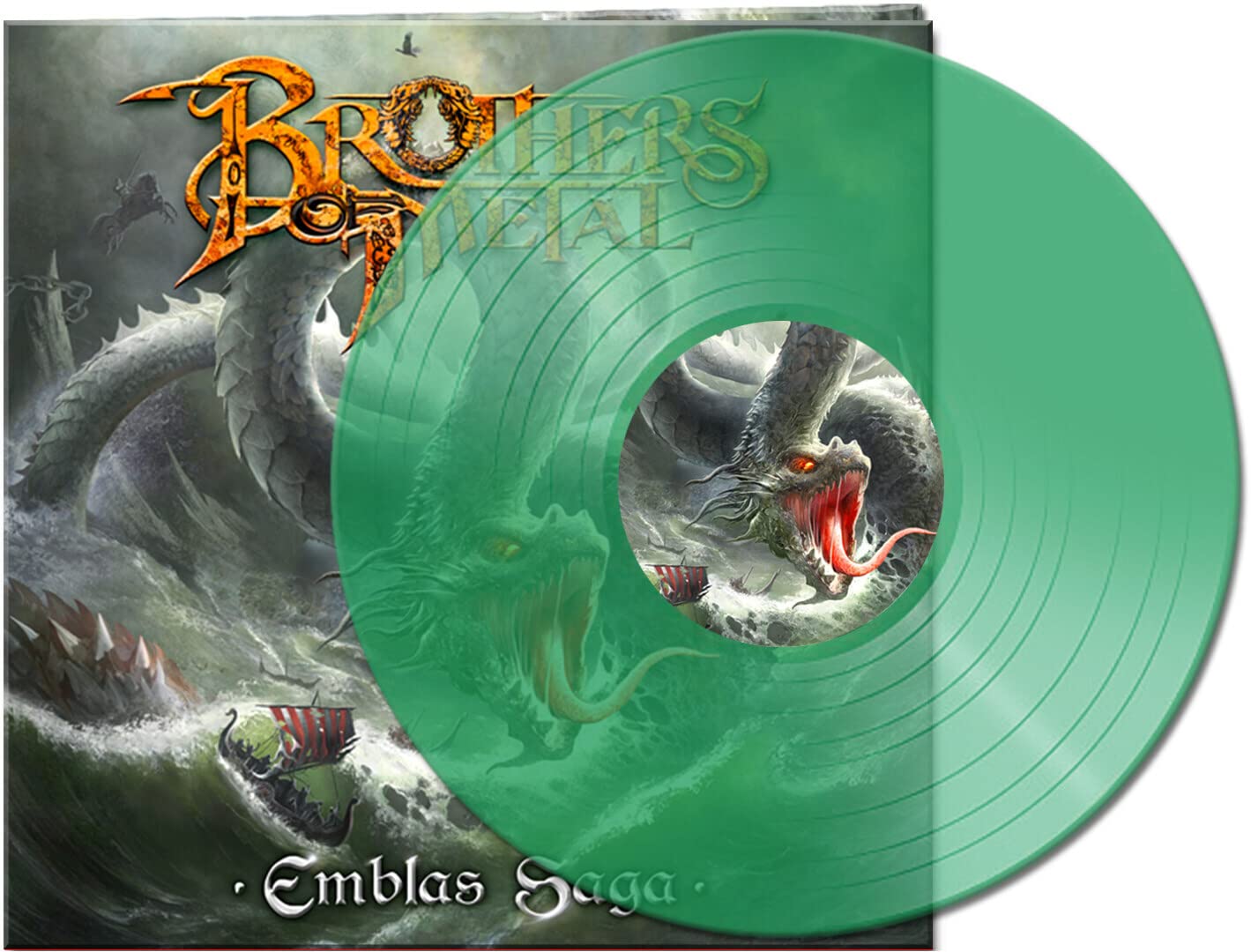 Emblas Saga(Gatefold Clear Green Vinyl) Metal & Hardrock