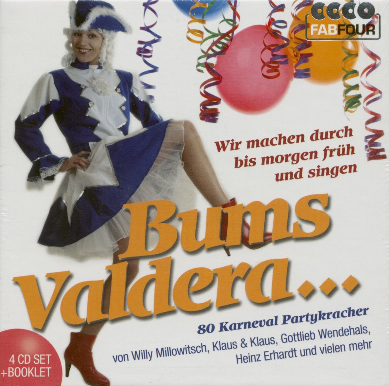 Bums Valdera - 80 Karneval Partykracher Pop