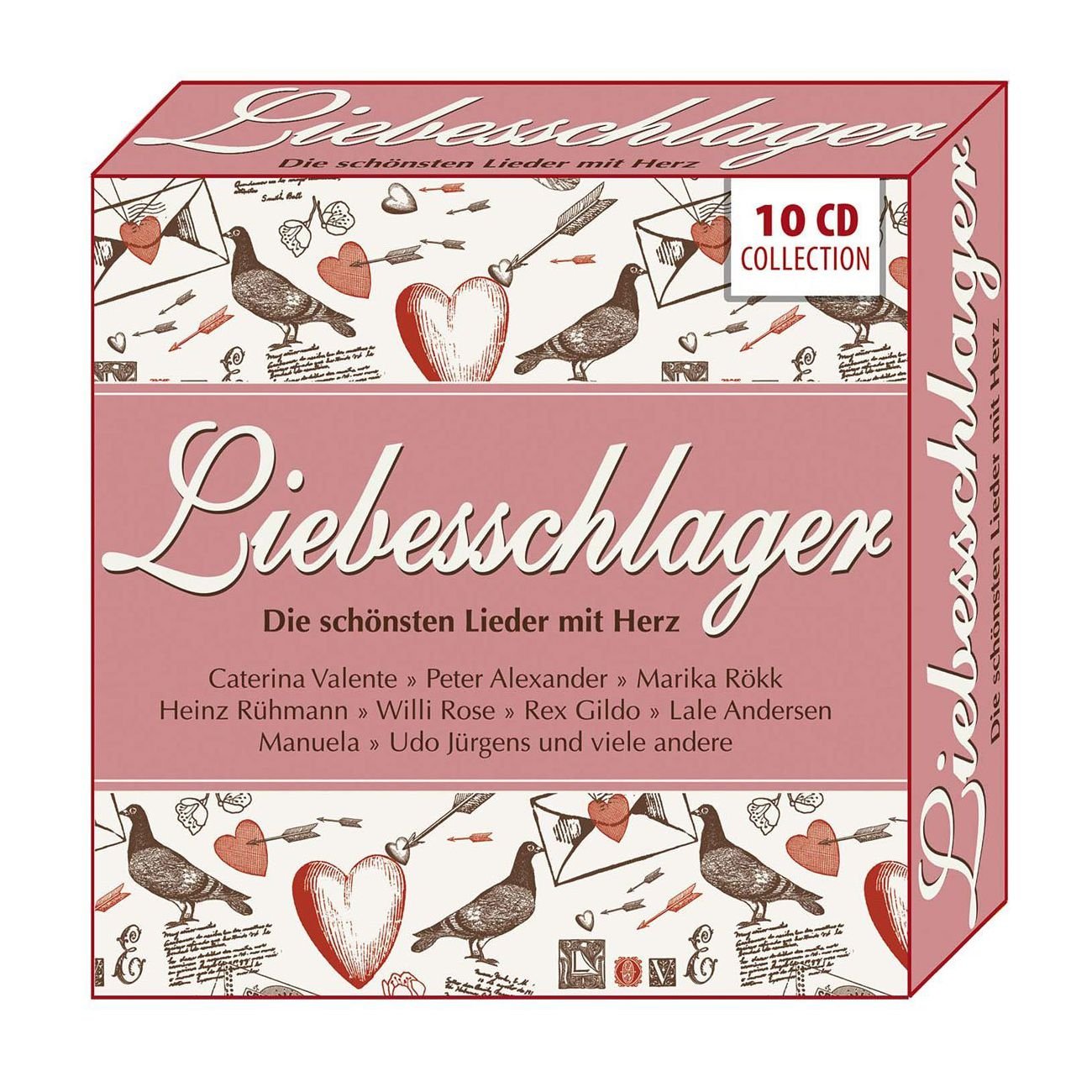 Liebesschlager - die Schönsten Lieder mit Herz Pop