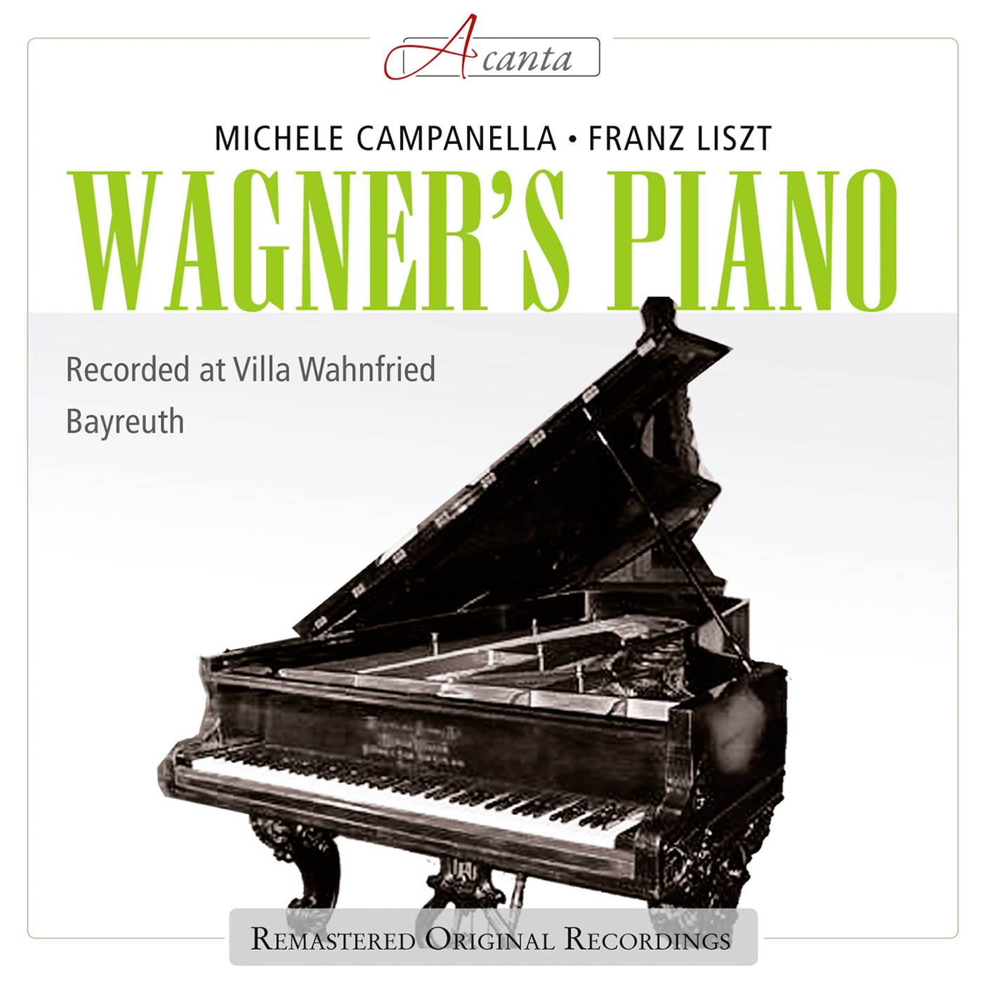 Liszt: Wagners Flügel Steinway cd