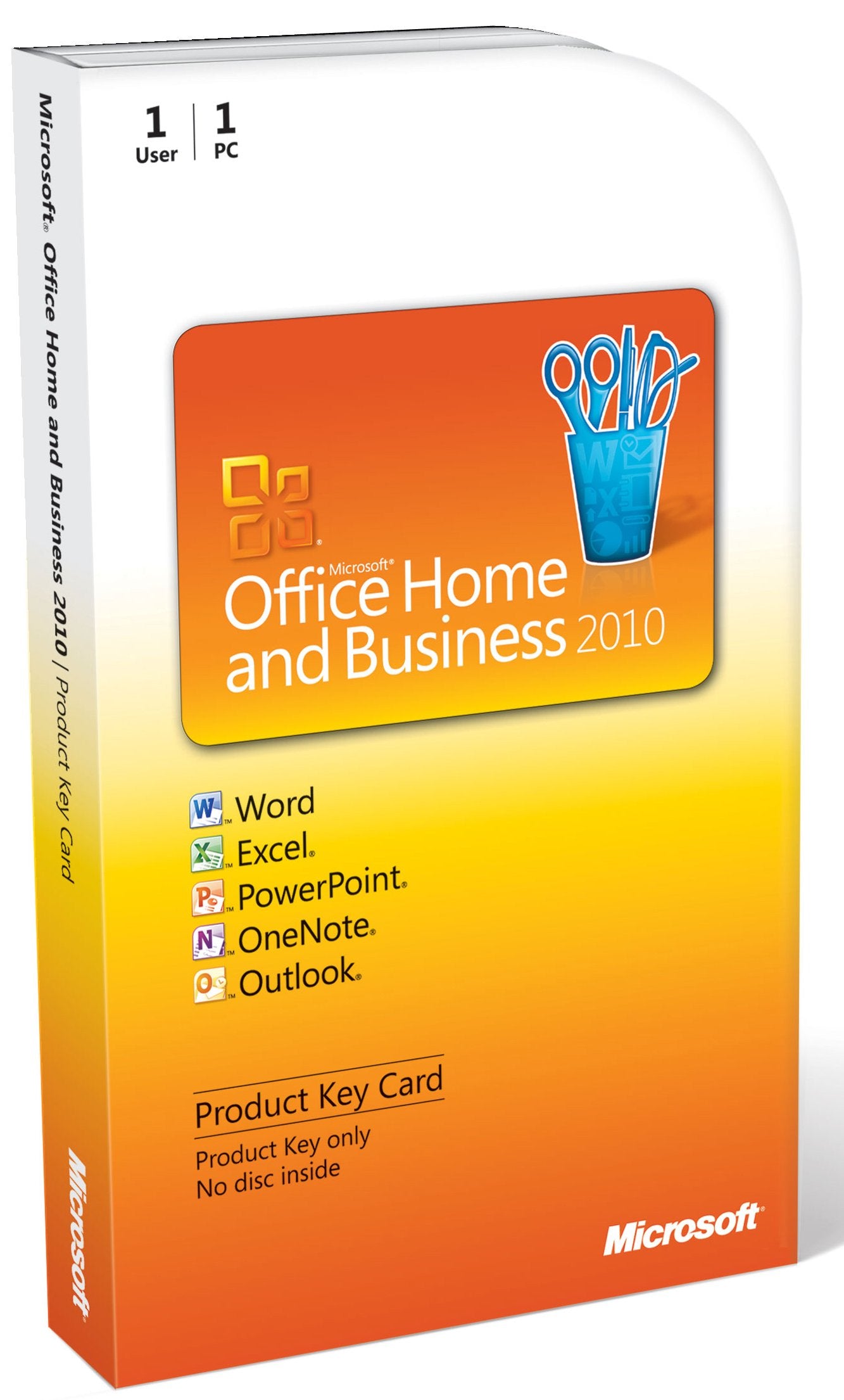 Microsoft Office Home and Business 2010 - 1PC/1User - englisch (Product Key Card) Other software