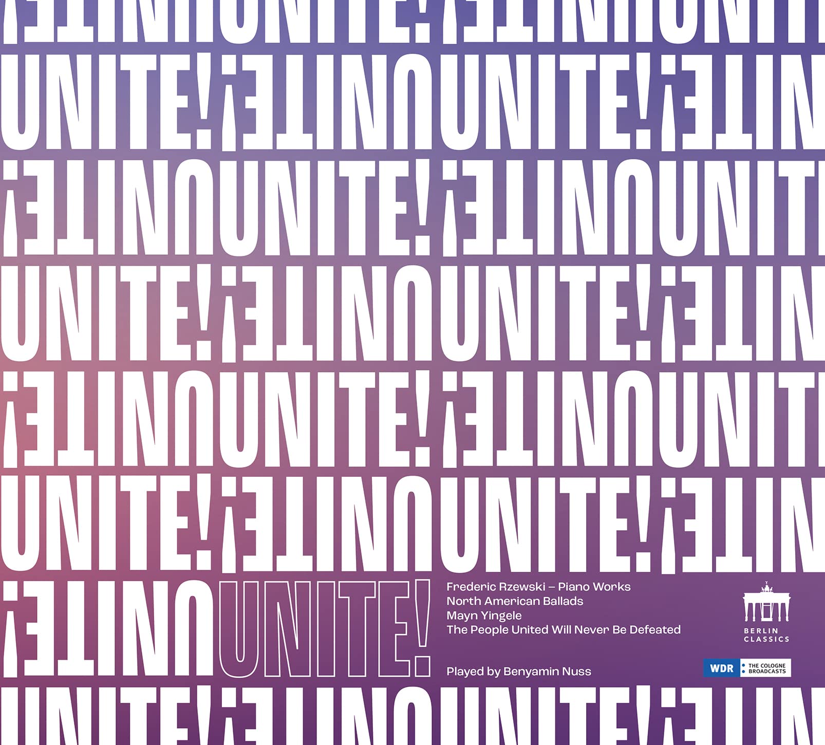 Product Image: Rzewski:Unite!