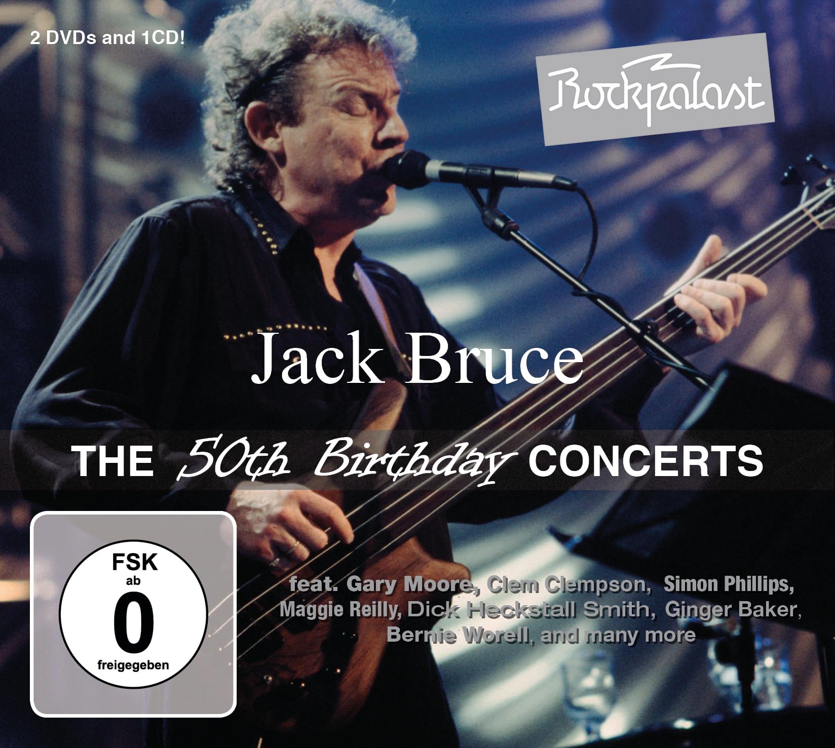 Rockpalast:the 50th Birthday Concerts (2 Dvd + CD) Alternative & Indie