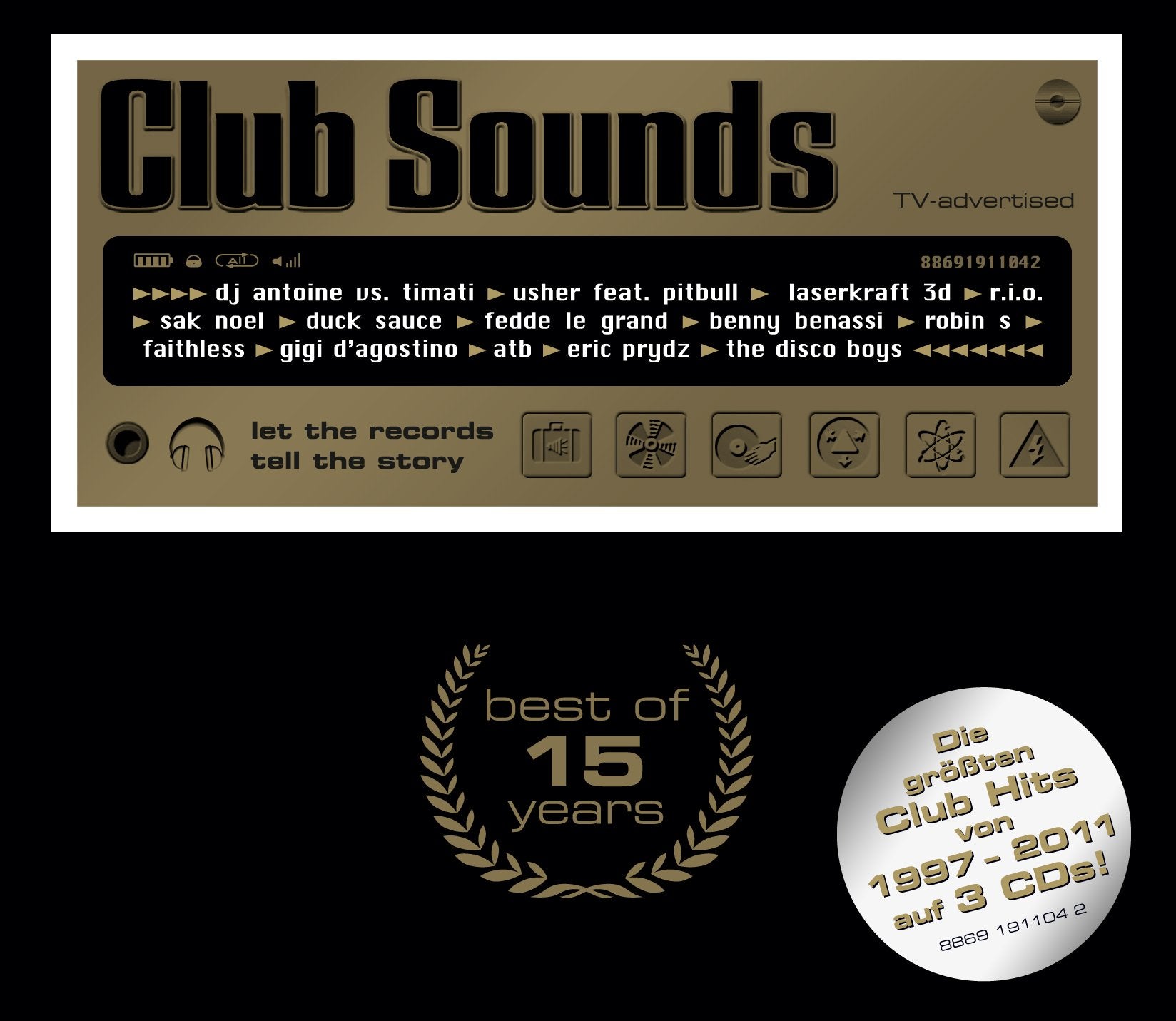 Club Sounds-Best of 15 Years Pop
