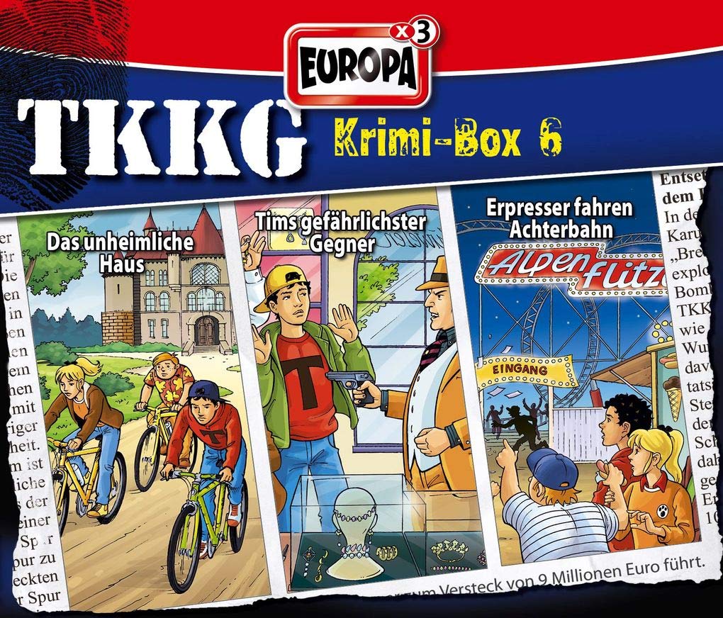 TKKG Krimi-Box 06 Children & Young People Audio Books
