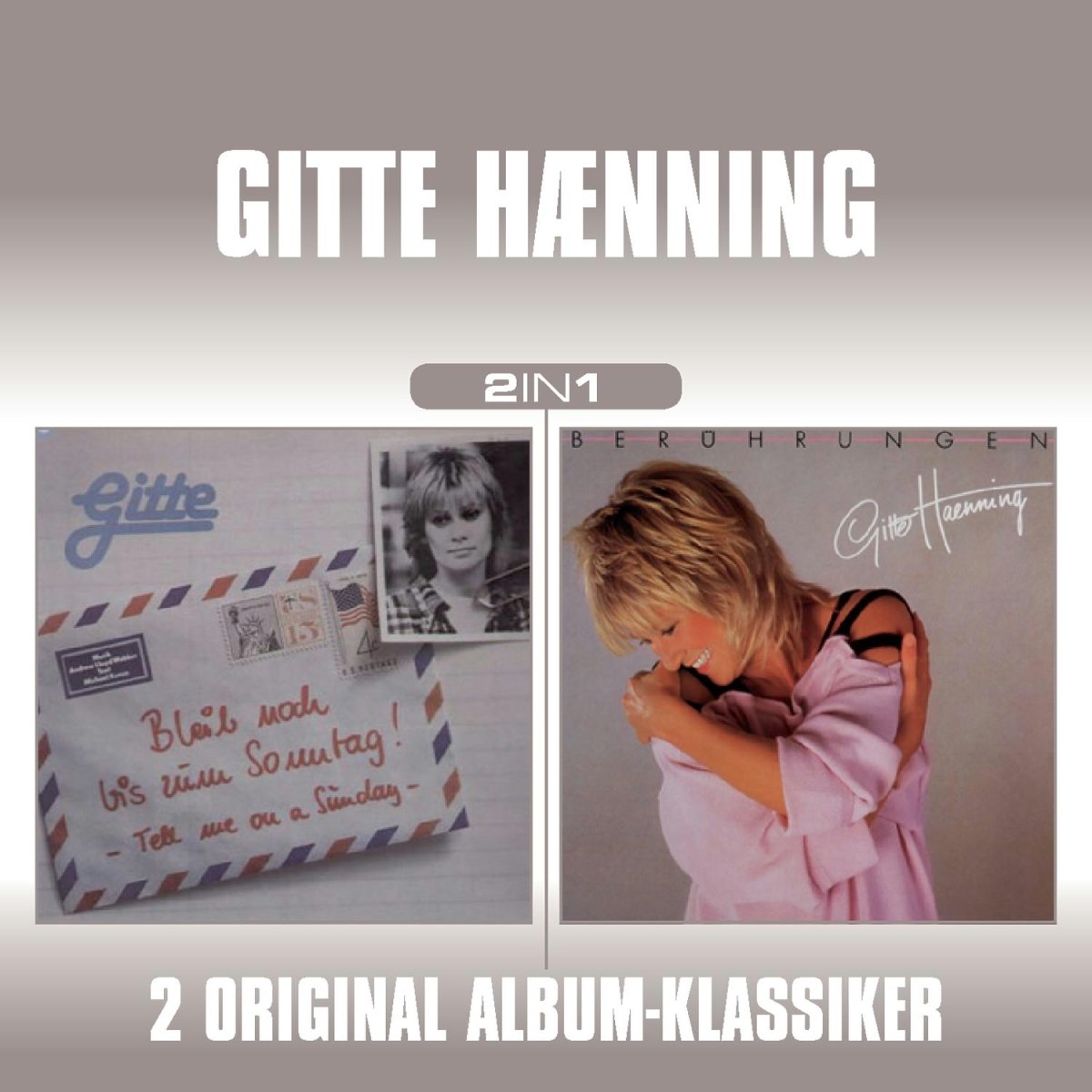 Gitte Haenning-2 in 1 (Bleib' Noch Bis Zum Sonntag German Schlager & Volksmusik