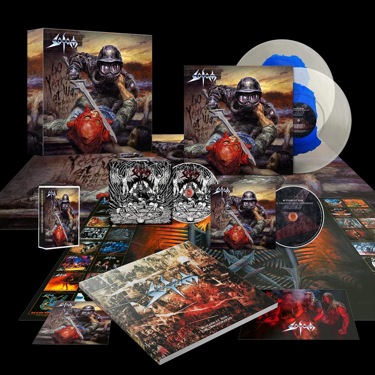 40 Years At War - The Greatest Hell of Sodom Fanbox Metal & Hardrock