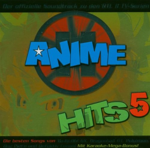 RTL II Anime Hits 5 Children & Young People Audio Books
