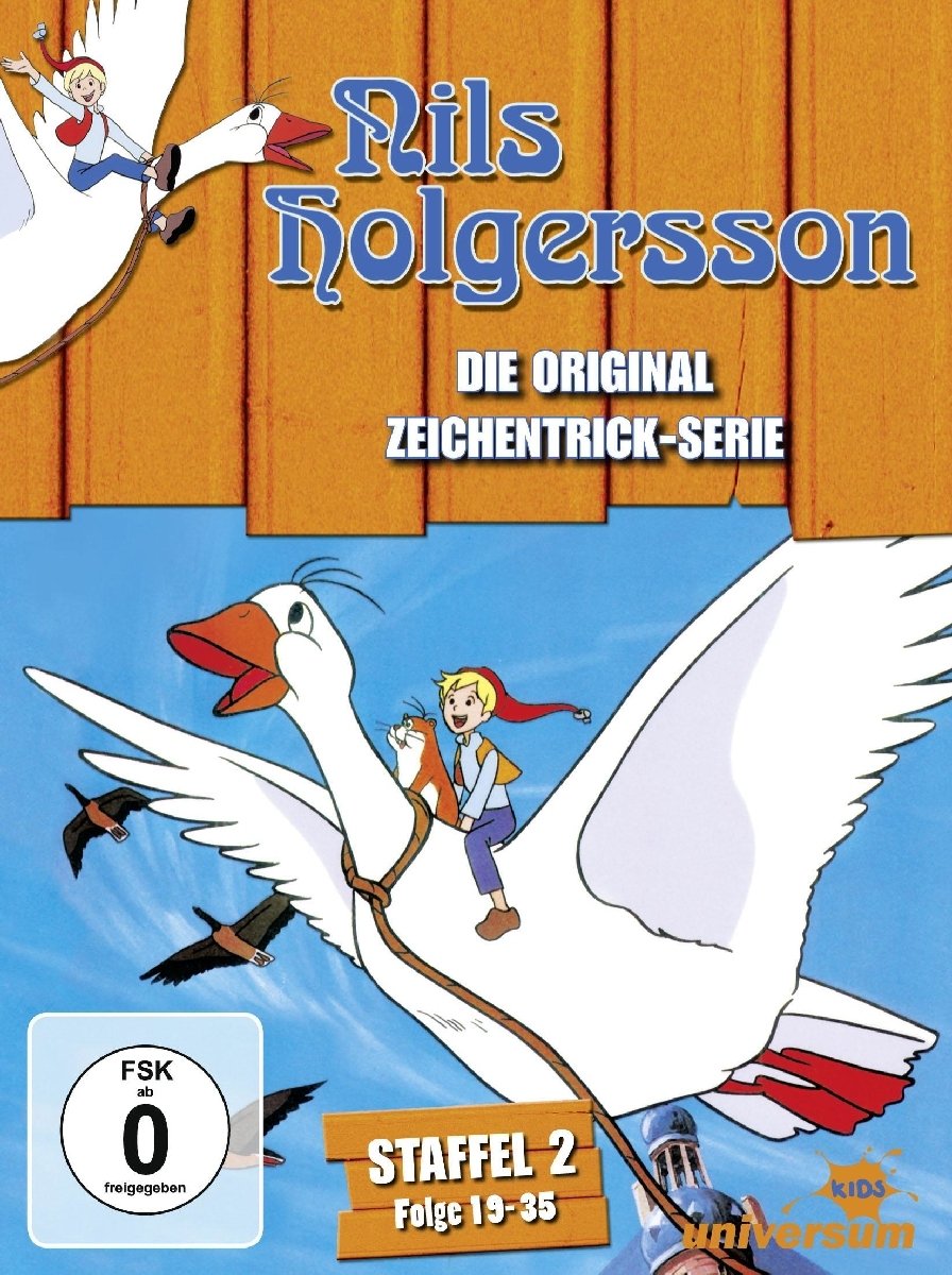 Nils Holgersson - Die Original Zeichentrick-Serie, Staffel 2 (Folge 19-35) Box sets