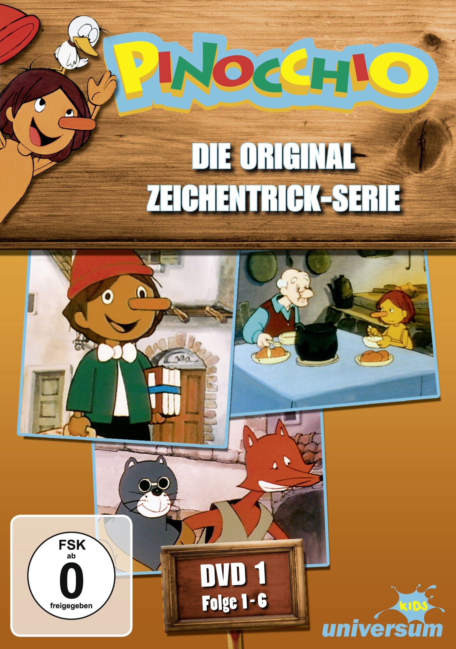 Pinocchio - DVD 1 (Folgen 1-6) Box sets