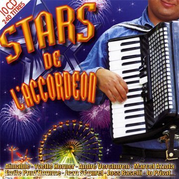 Coffret 10 CD : Stars De L'Accordeon cd