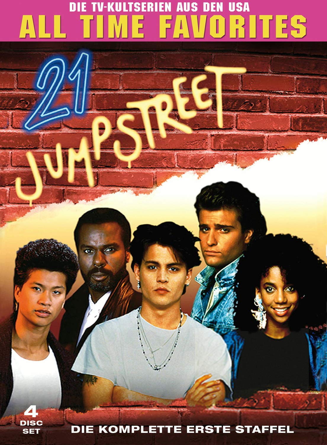 21 Jump Street - Die komplette erste Staffel (Digipack, 4 DVDs) Box sets