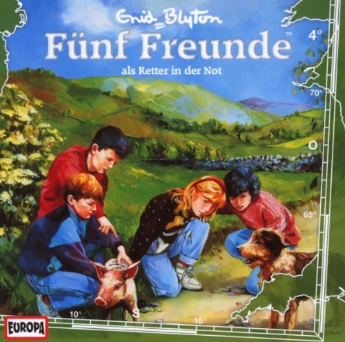 Fünf Freunde 04 als Retter in der Not. CD Children & Young People Audio Books