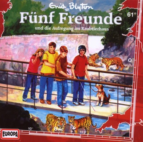 Fünf Freunde 61 und die Aufregung im Raubtierhaus Children & Young People Audio Books