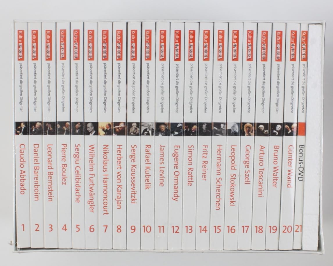 KulturSPIEGEL: Die großen Dirigenten (40 CDs + DVD) Classical