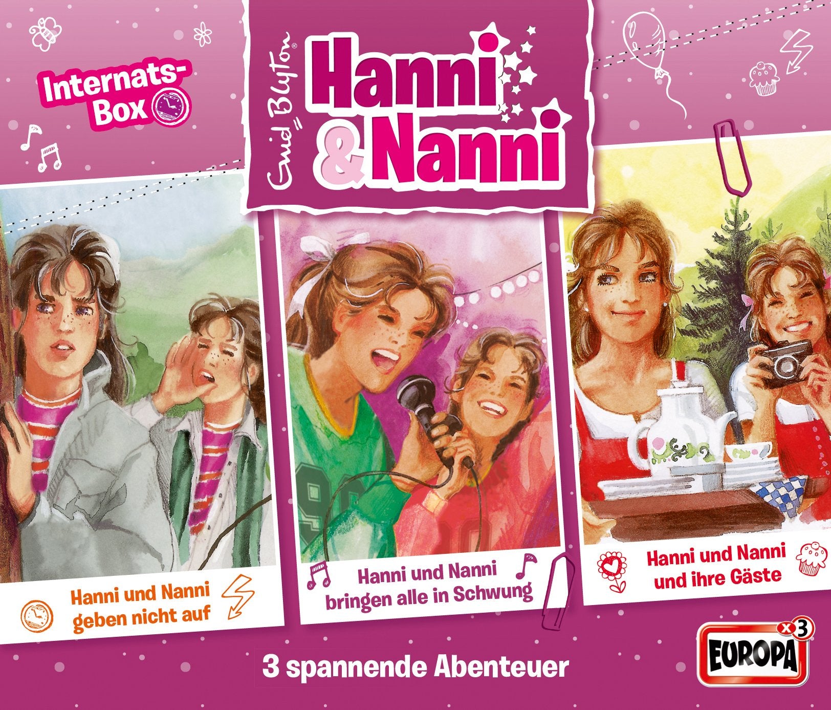 03/3er Box-Internatsbox Children & Young People Audio Books