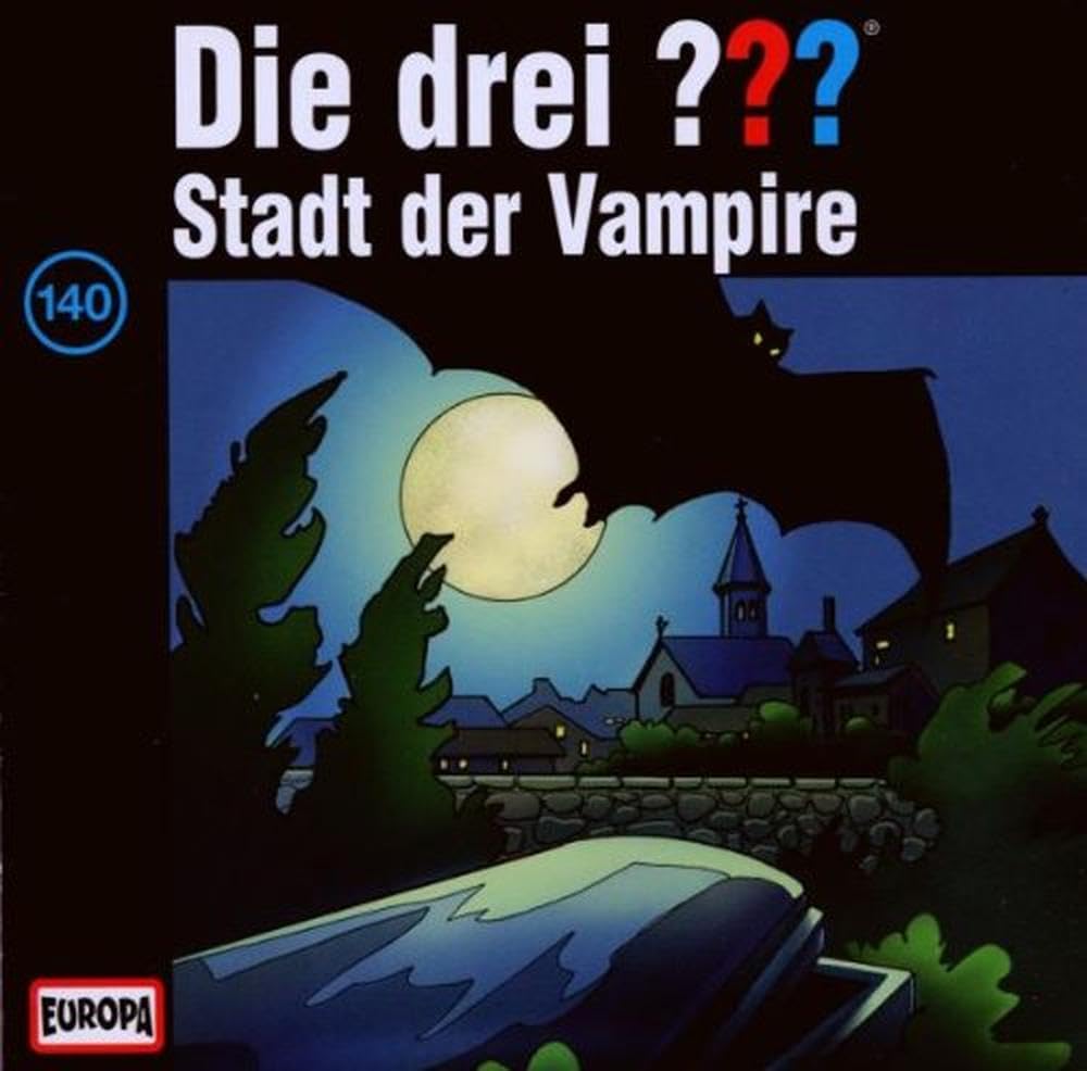 Die drei ??? 140. Stadt der Vampire (drei Fragezeichen) CD Children & Young People