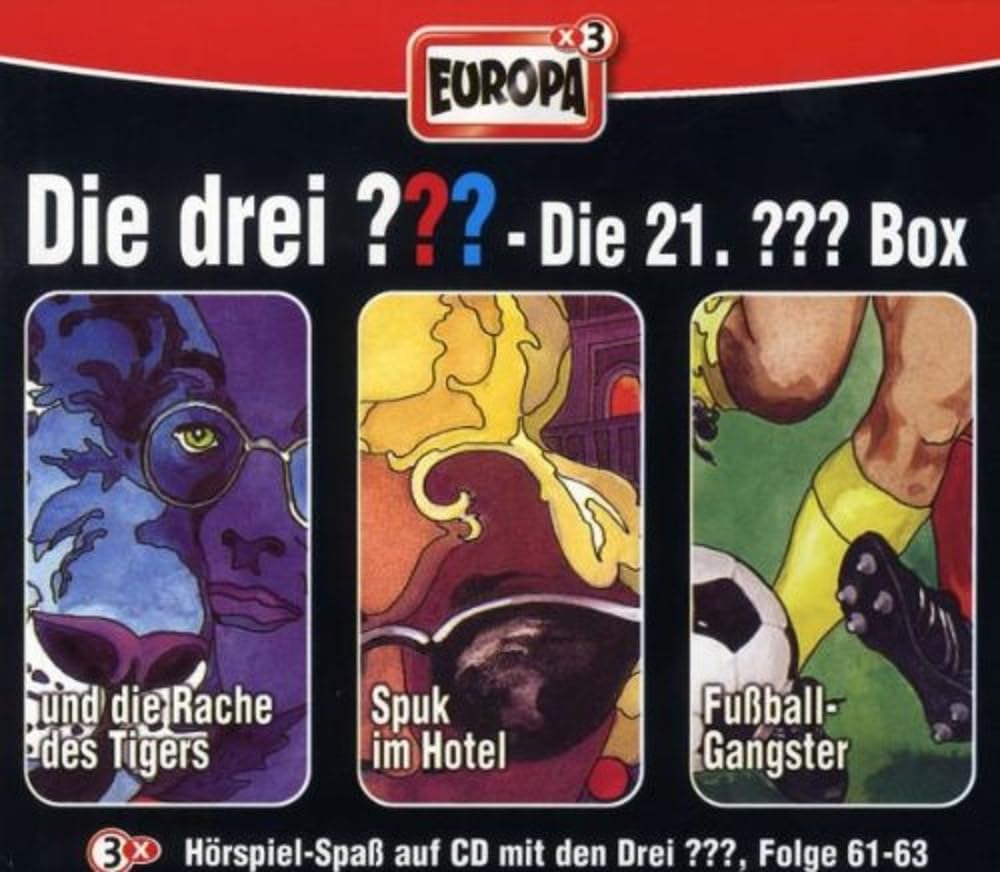 Die drei ??? Box  21. Folgen 61 - 63 (drei Fragezeichen) 3 CDs Children & Young People