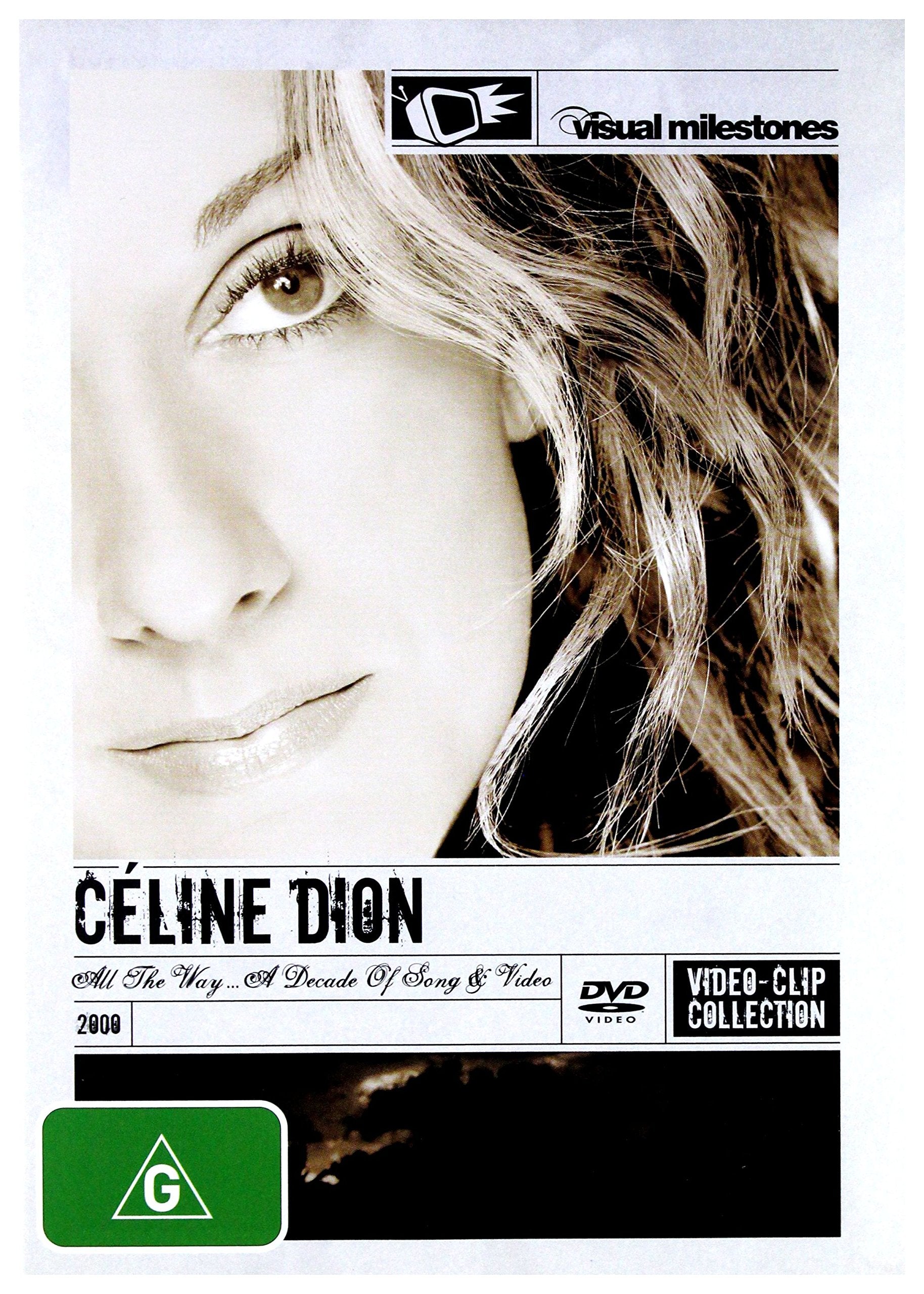 Celine Dion - All the Way/A Decade Of Songs & Video/Video-Clip Collection Movies