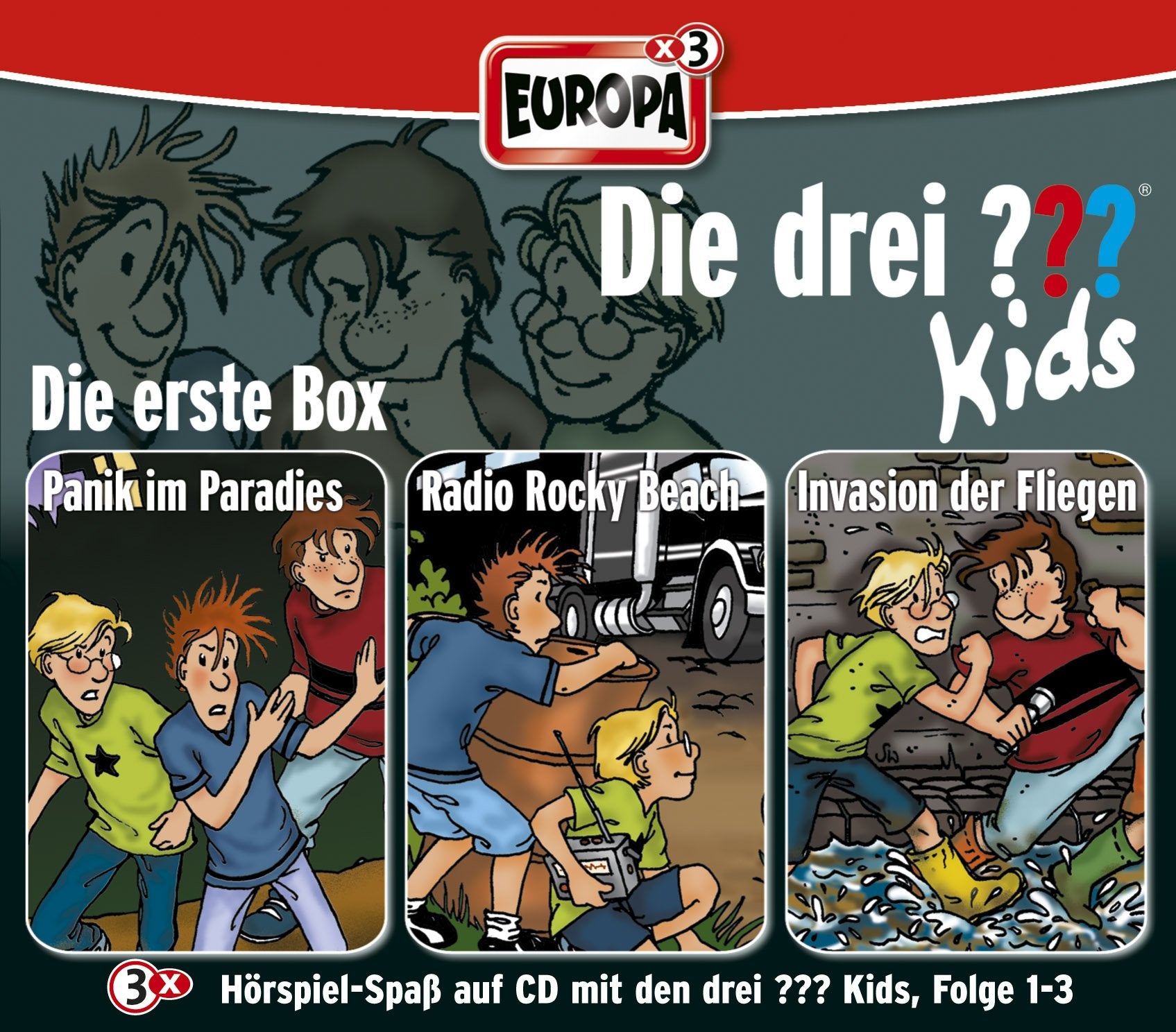 Die drei ??? Kids. 3er-Box Folgen 1-3 (drei Fragezeichen) 3 CDs Children & Young People